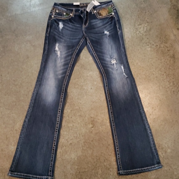 Grace in LA Denim - Grace in LA Jeans  CAMO